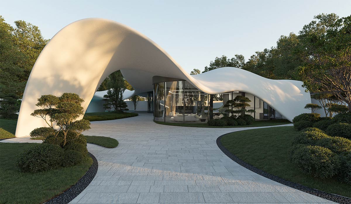 طراحی محوطه ویلا؛ ایده‌ها و ترندهای 2025 برای فضای باز لوکس