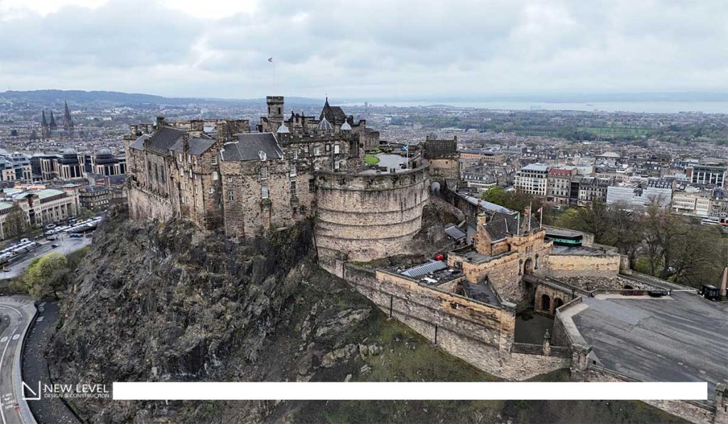 قلعه ادینبورگ در پایتخت اسکاتلند