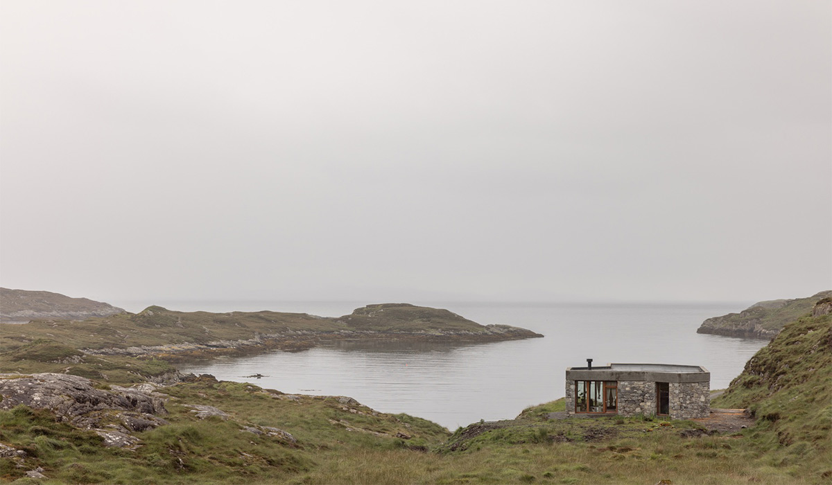 طراحی ویلا پایدار Caochan na Creige برنده جایزه RIBA ۲۰۲۵ – ویلای سنگی فلت در اسکاتلند